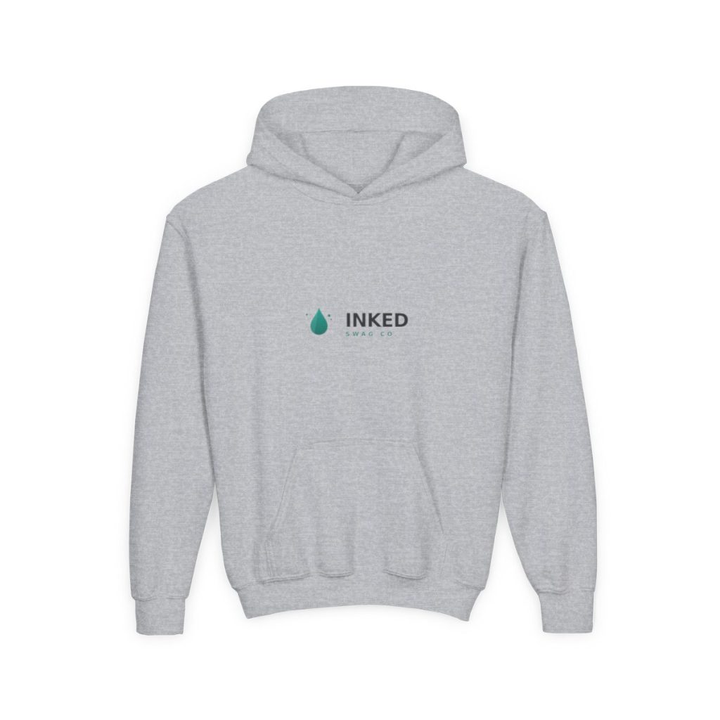 Youth Hoodie — custom printed by Inked Swag Co.